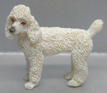 NCRA0186 - Discontinued: Poodle-White-Standing