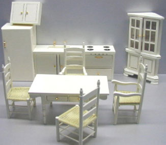 NCTLF206 - 10 Pc Creme Kitchen Set