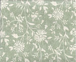 NC13303 - Prepasted Wallpaper, 3 Pieces: Cream Dandelions On Green