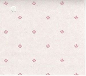 NC96001 - Prepasted Wallpaper, 3 Pieces: Pink Fluers