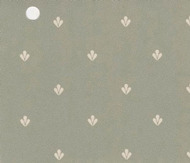 NC97430 - Prepasted Wallpaper, 3 Pieces: White On Green