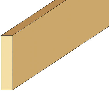 NE254 - Stripwood: 5/32 X 3/4