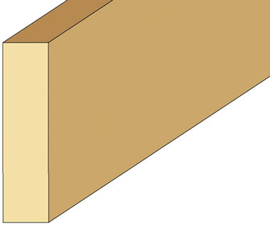NE291 - Stripwood: 1/4 X 1