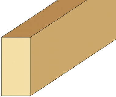 NE309 - Stripwood: 3/8 X 3/4