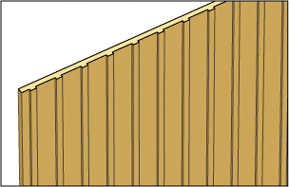 NE402 - Board &amp; Batten, 1/16 Inch