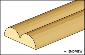 NE871 - 1/8 Double Bead