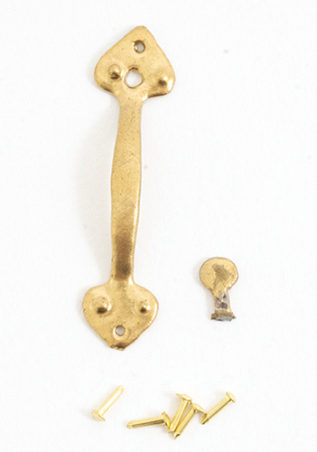 OLDCG101 - Door Handle, Arrowhead, Gold