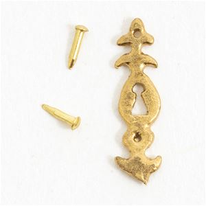 OLDDG118 - Keyhole Plate, Gold