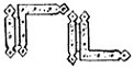 OLDF100 - L Hinge Pair