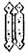 OLDF101 - H Hinge Pair