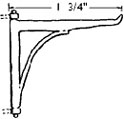OLDG102 - Fireplace Crane 1-3/4In
