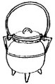 OLDG125 - Bean Pot