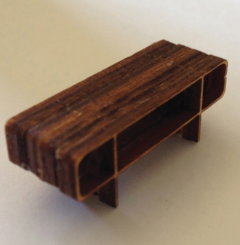 SSLLR002 - MCM Coffee Table Kit, 1:48 Scale