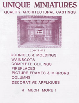 UM001 - Discontinued: Unique Miniatures Catalog