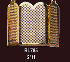 VMMBL785 - Fireplace Screen, Brass