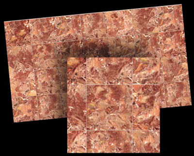 WM24018 - 1/2 Inch Scale Faux Marble, 1 Piece