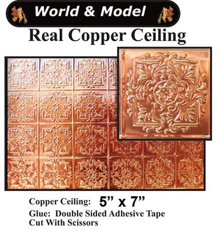 WM24364 - 1/2In Copper Ceiling