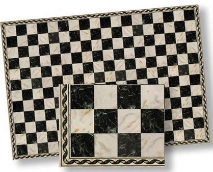 WM24733 - 1/2 Inch Scale Faux Marble, 1 Piece