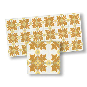 WM34118 - Mosaic Floor Tiles, 1 Piece