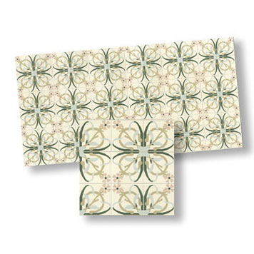 WM34119 - Victorian Floor Tile, 1 Piece
