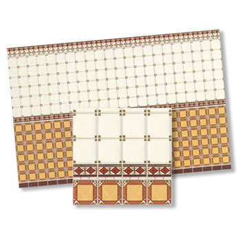 WM34421 - Victorian Tiles, 1 Piece
