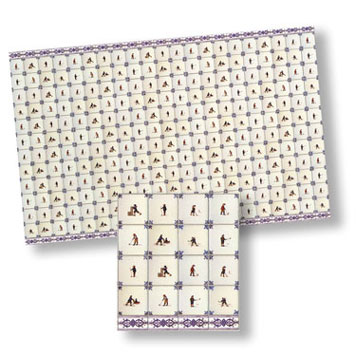 WM34435 - Delft Tiles, 1 Piece