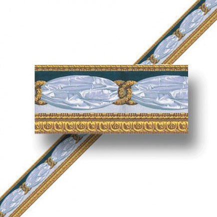 WM34576 - Gofrado Wallpaper Border, 1 Piece