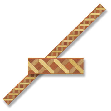 WM34623 - Parquet Floor Border Mtrl, 1 Piece