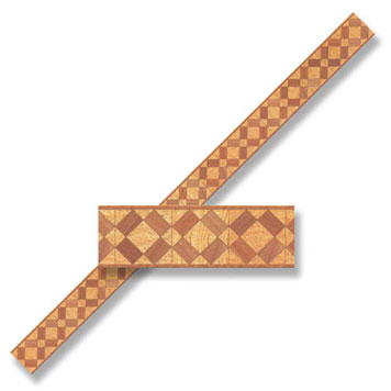 WM34625 - Parquet Floor Border Mtrl, 1 Piece