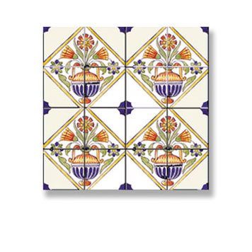 WM34879 - Picture Mosaic Tile Sheet, 1 Piece