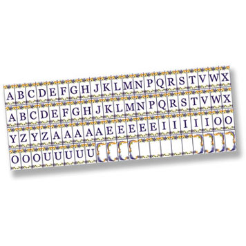 WM34897 - Picture Mosaic Tile Sheet, 1 Piece