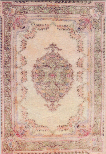 WN1136 - Indo-Aubusson Rug, 6.5X9.25