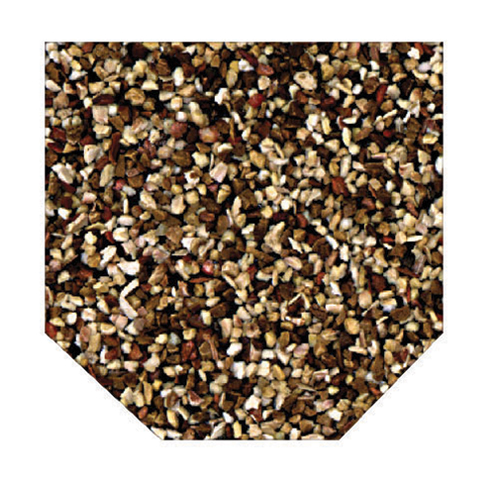 WN411 - Tan Granite Hexagon Asphalt Shingles, 1 Square Foot