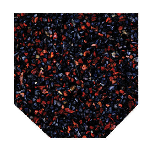 WN451 - Federal Blend Granite Hexagon Asphalt Shingles, 1 Square Foot