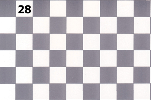 WN28 - Tile Floor: Pewter &amp; White,  1/2 In Squares
