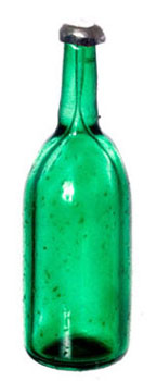 FCA3742 - .Clear Green Bottle